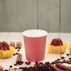 Buy the Three-layer corrugated paper cup red (250 ml) 2