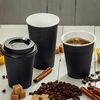 Buy the Black single-layer paper cup (480 ml) 2