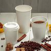 Buy the White single-layer paper cup (480 ml) 2