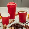 Buy the Red paper cup (480 ml) 2